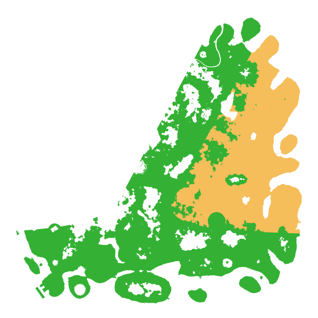 Biome Rust Map: Procedural Map, Size: 5000, Seed: 1876320338