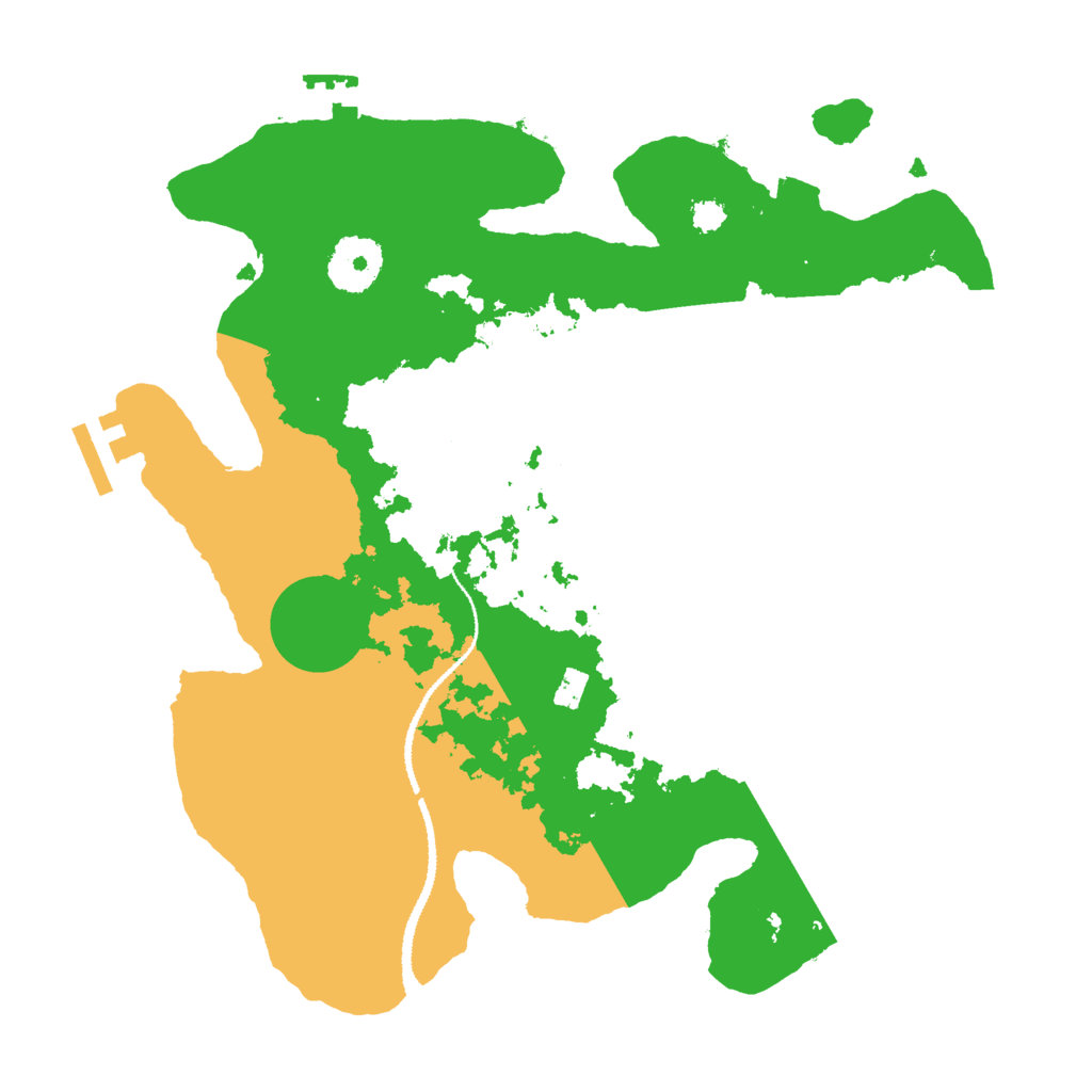 Biome Rust Map: Procedural Map, Size: 3000, Seed: 1145184112