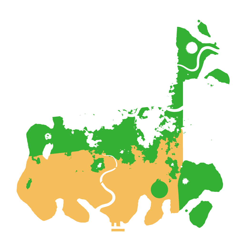 Biome Rust Map: Procedural Map, Size: 3750, Seed: 79859778