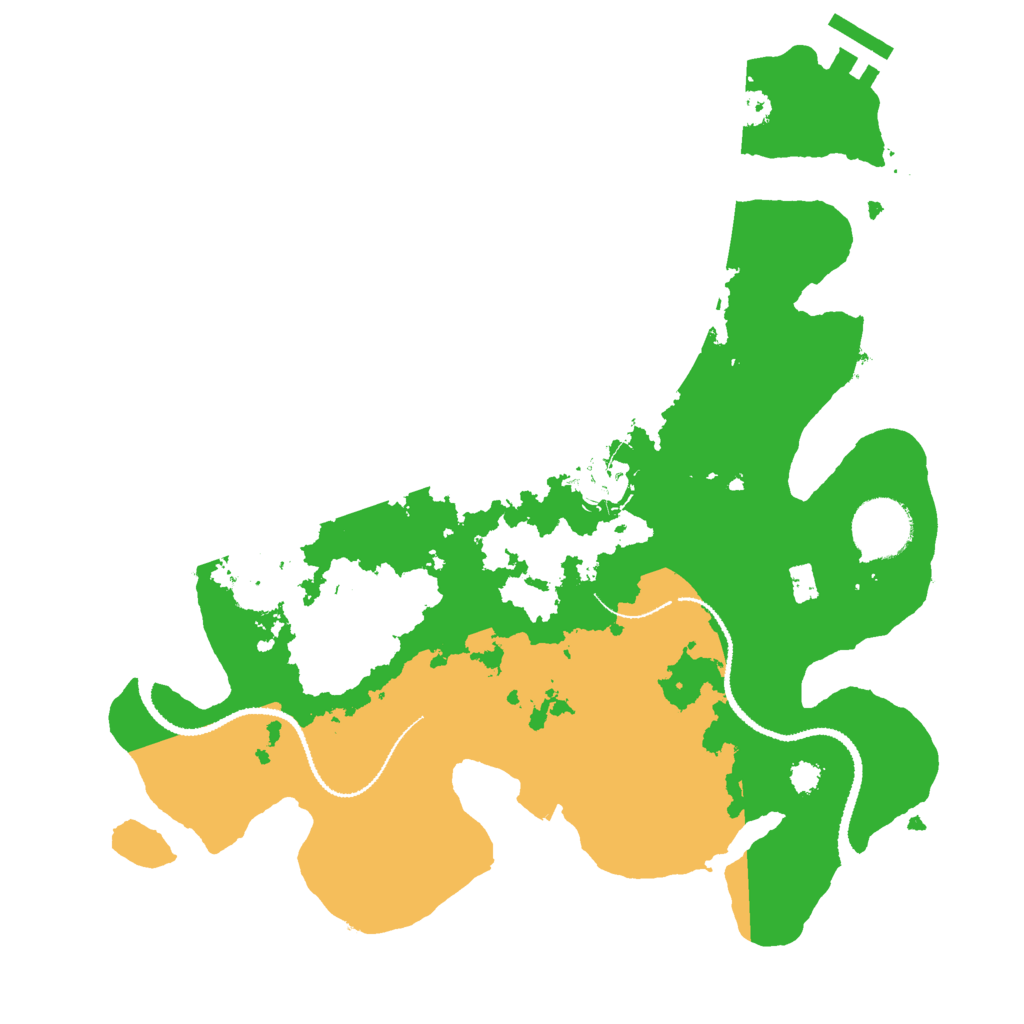 Biome Rust Map: Procedural Map, Size: 3000, Seed: 1527112653