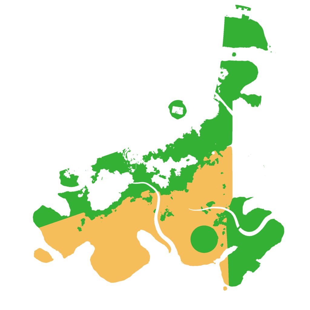 Biome Rust Map: Procedural Map, Size: 3000, Seed: 1527112653