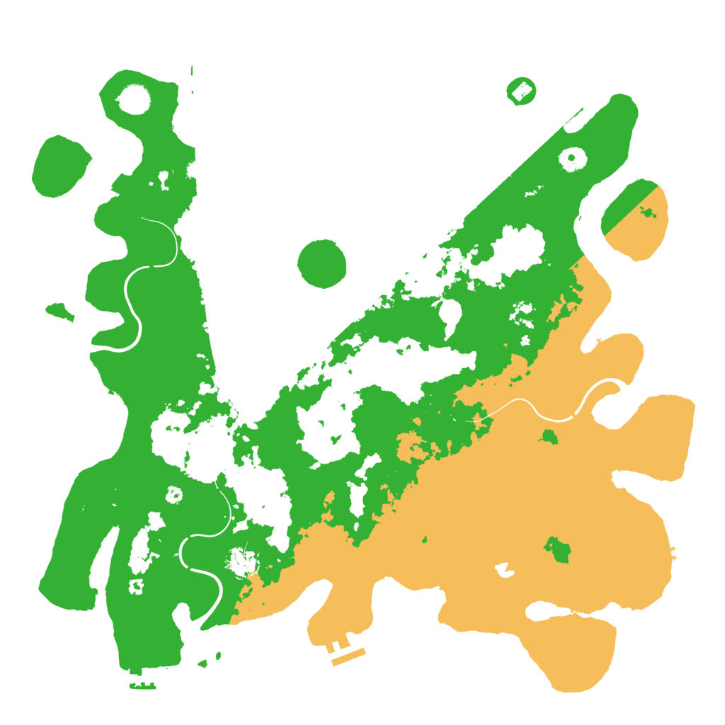 Biome Rust Map: Procedural Map, Size: 4200, Seed: 156002187