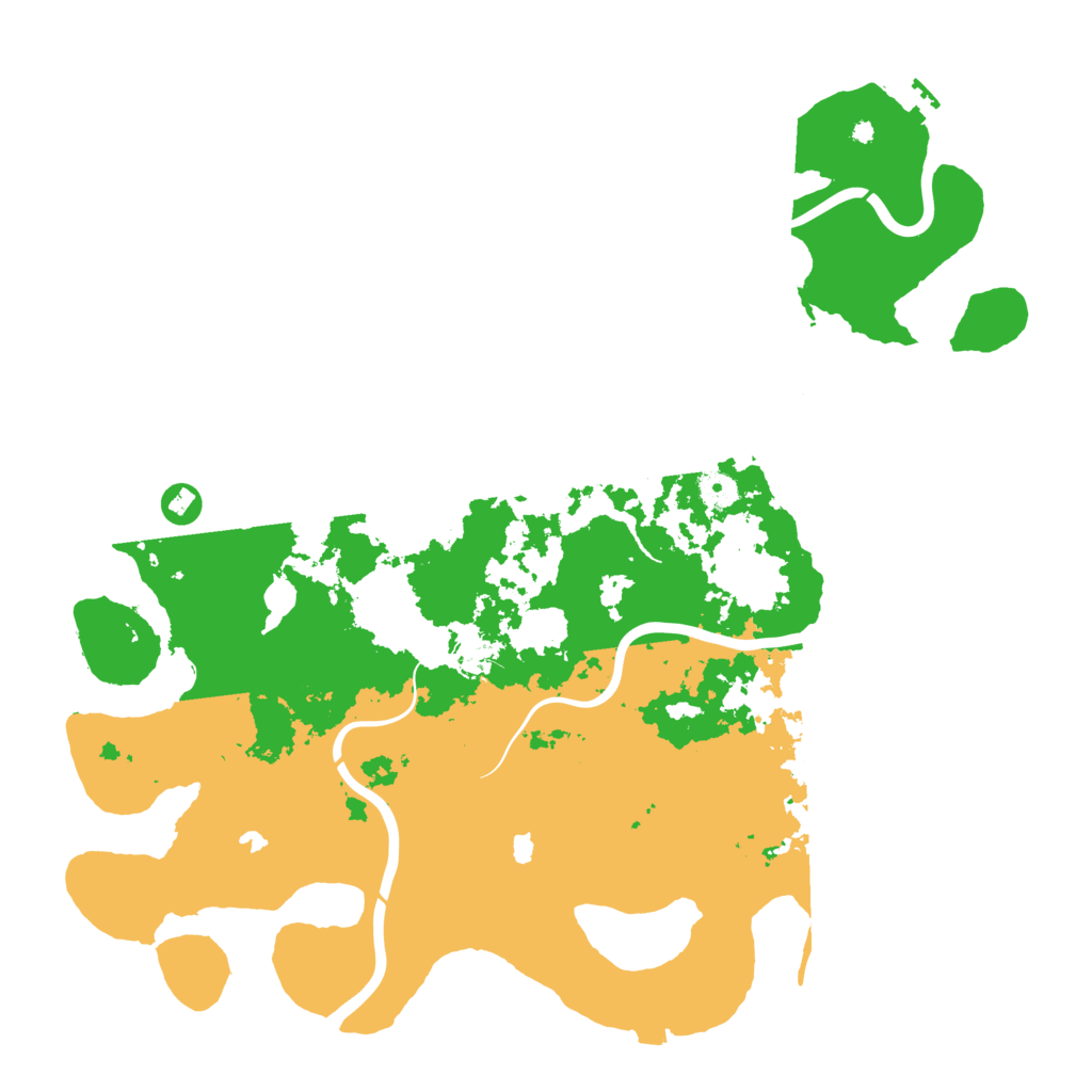 Biome Rust Map: Procedural Map, Size: 4500, Seed: 7654221