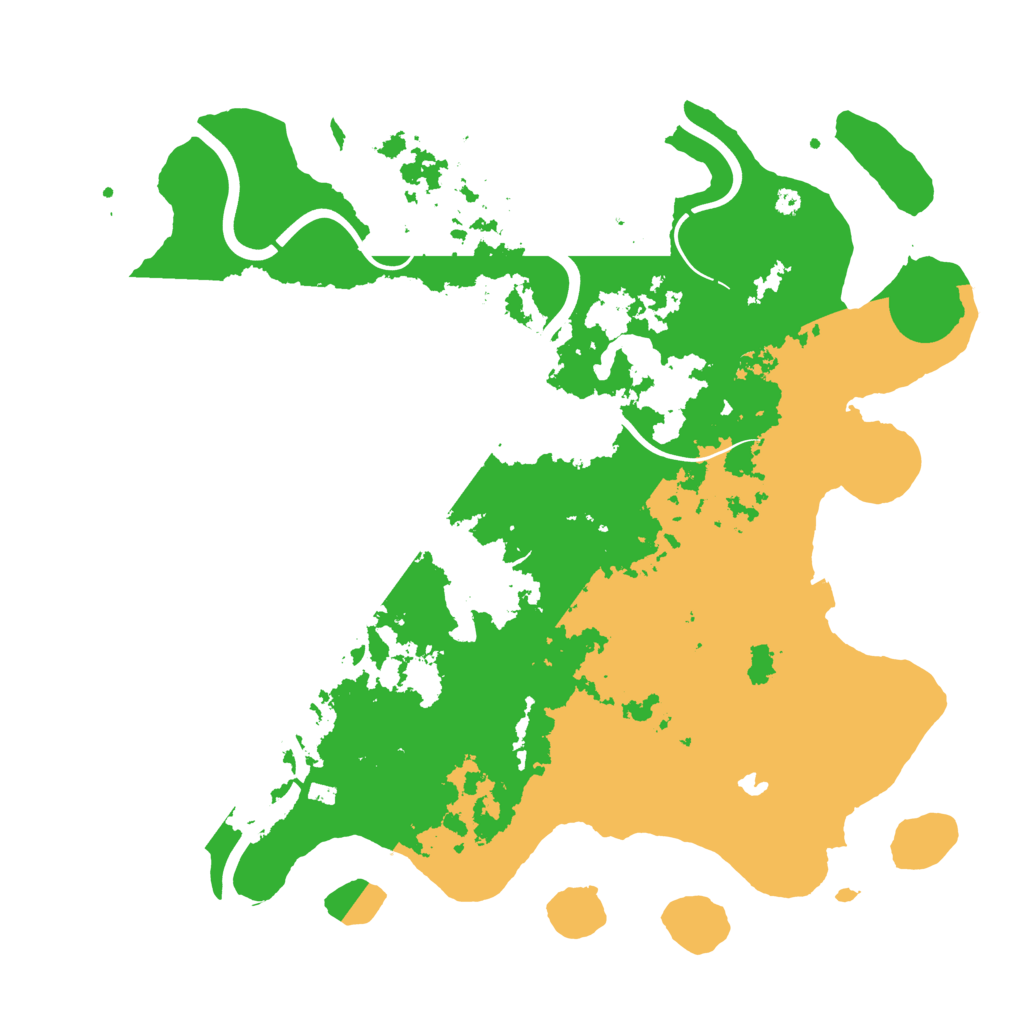 Biome Rust Map: Procedural Map, Size: 4000, Seed: 1401694527