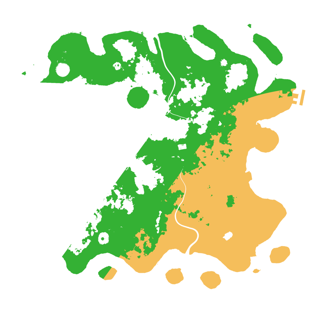 Biome Rust Map: Procedural Map, Size: 4000, Seed: 1401694527