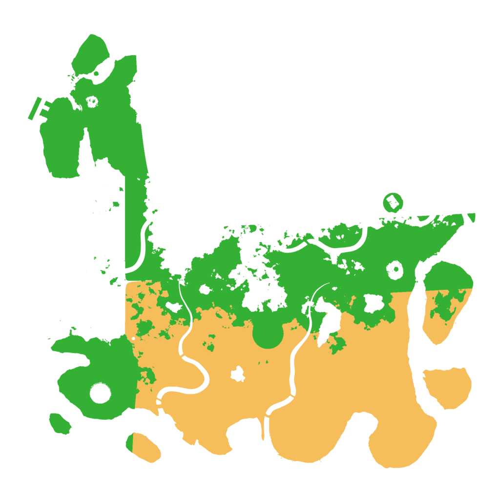 Biome Rust Map: Procedural Map, Size: 4250, Seed: 268210767