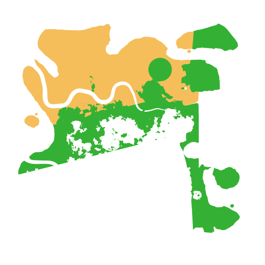 Biome Rust Map: Procedural Map, Size: 3000, Seed: 1165820165