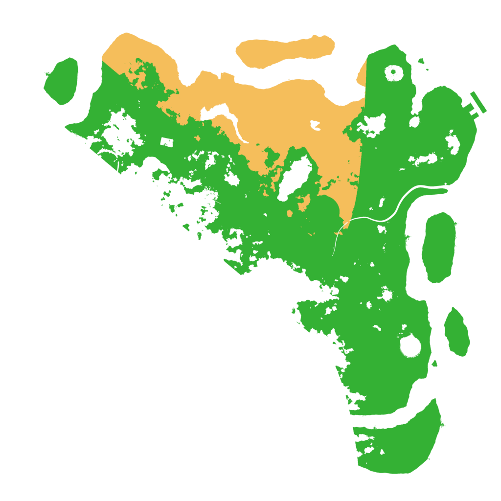 Biome Rust Map: Procedural Map, Size: 4250, Seed: 704431945