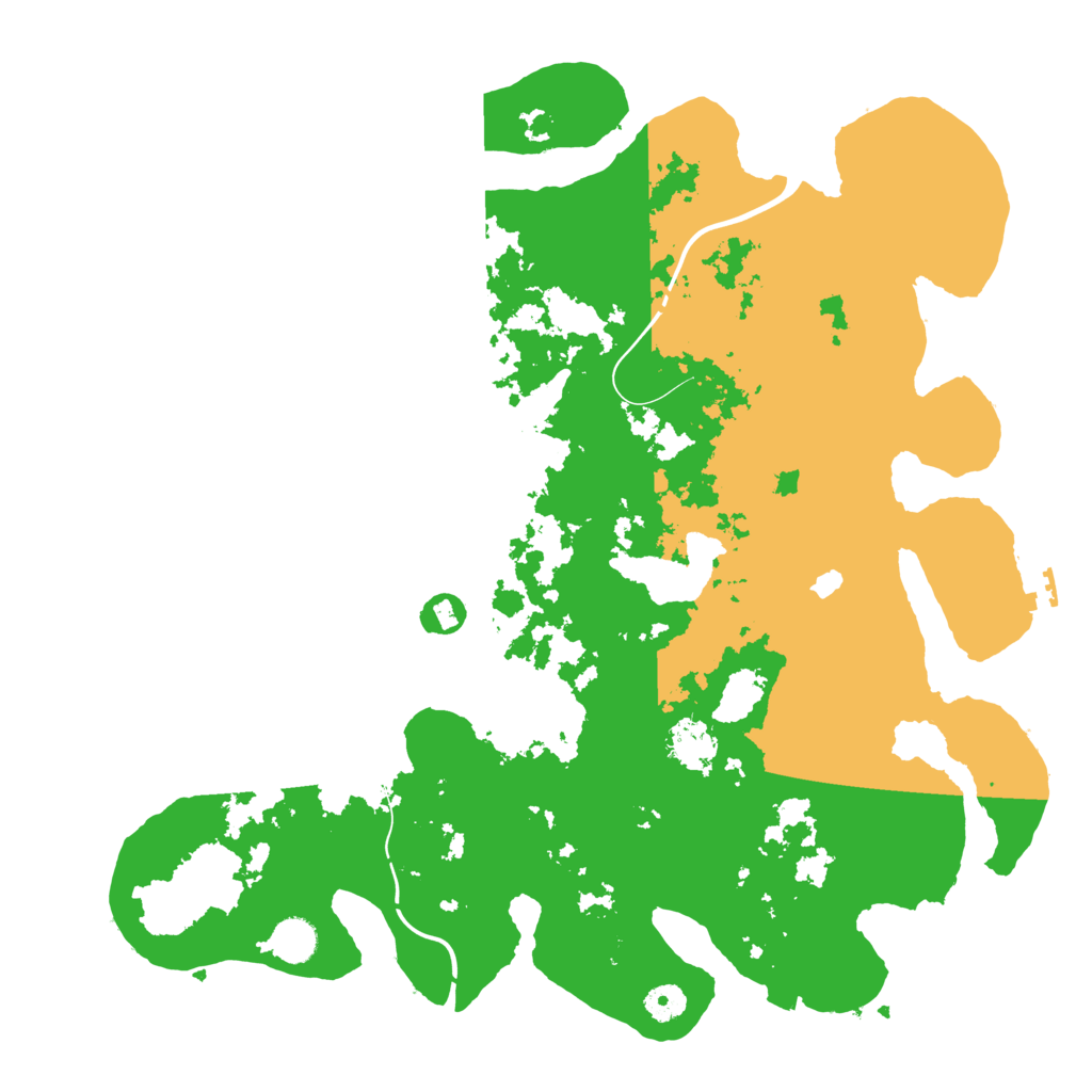 Biome Rust Map: Procedural Map, Size: 4250, Seed: 4044