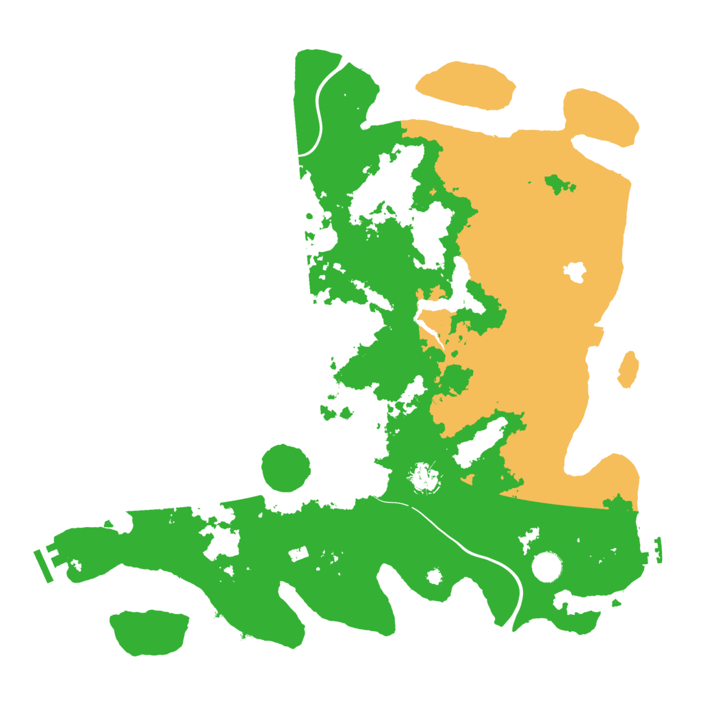 Biome Rust Map: Procedural Map, Size: 4096, Seed: 2130014948