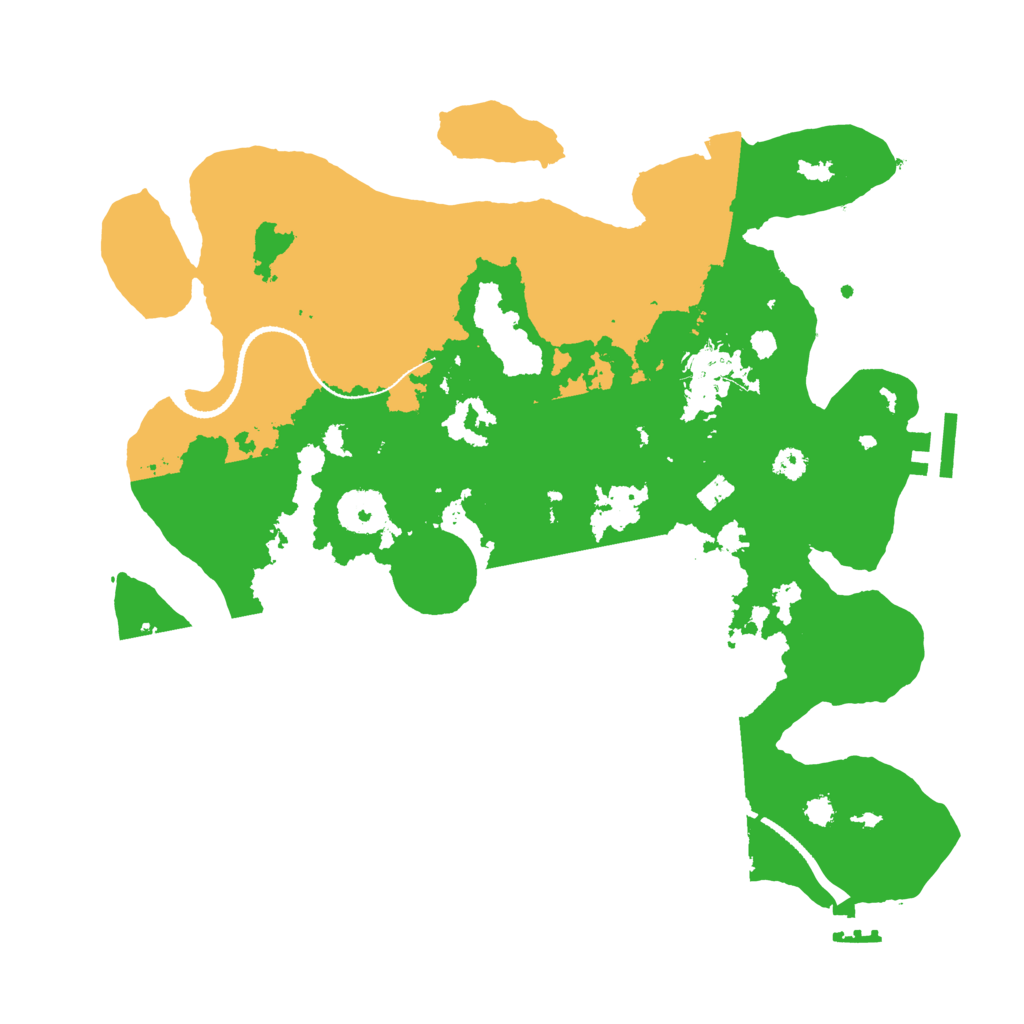 Biome Rust Map: Procedural Map, Size: 3200, Seed: 241107