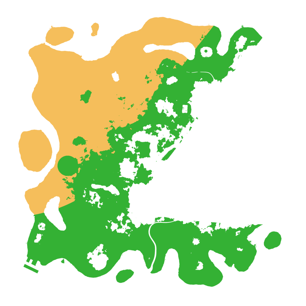 Biome Rust Map: Procedural Map, Size: 4000, Seed: 924198215