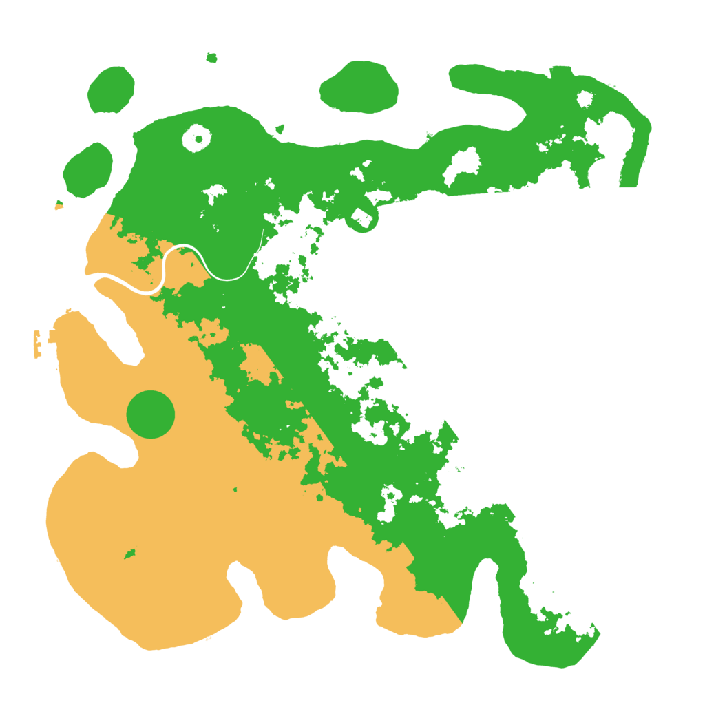 Biome Rust Map: Procedural Map, Size: 3850, Seed: 290604028