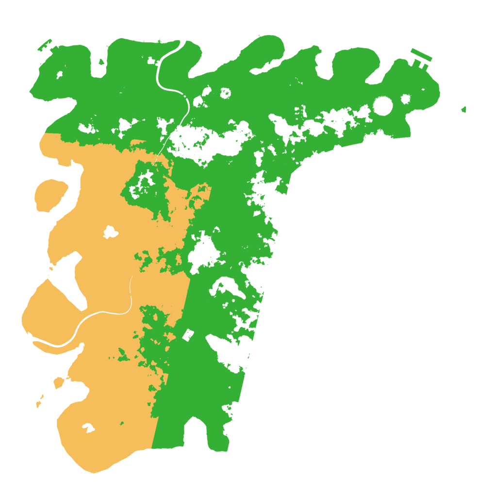 Biome Rust Map: Procedural Map, Size: 4500, Seed: 1785270077