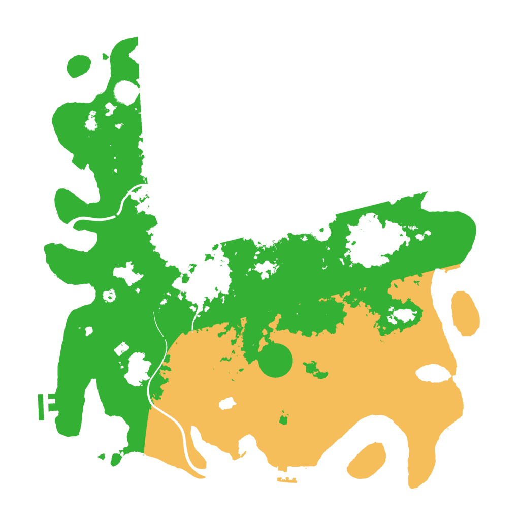 Biome Rust Map: Procedural Map, Size: 4000, Seed: 28274