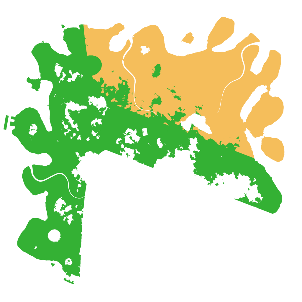 Biome Rust Map: Procedural Map, Size: 4250, Seed: 1255395076