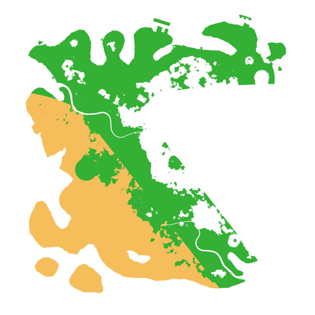 Biome Rust Map: Procedural Map, Size: 3750, Seed: 2111304171