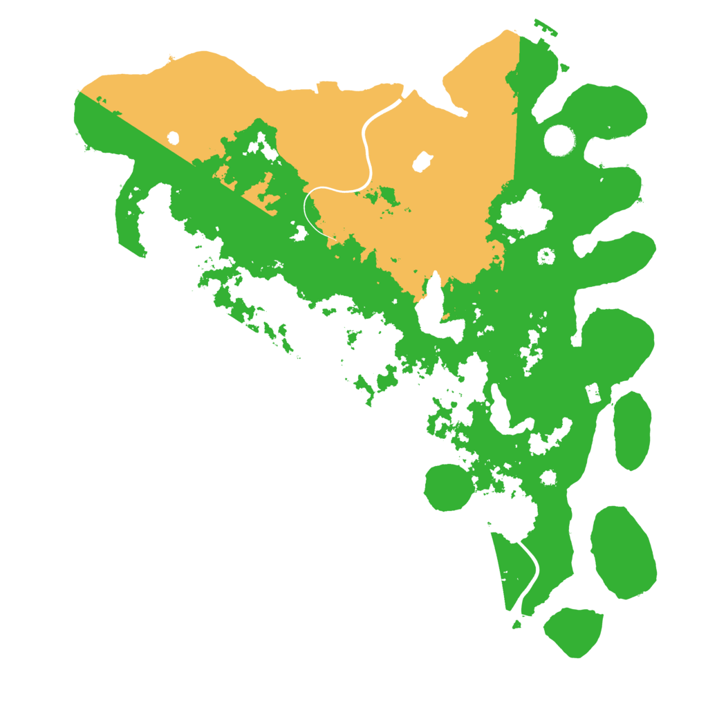 Biome Rust Map: Procedural Map, Size: 4000, Seed: 1331172310