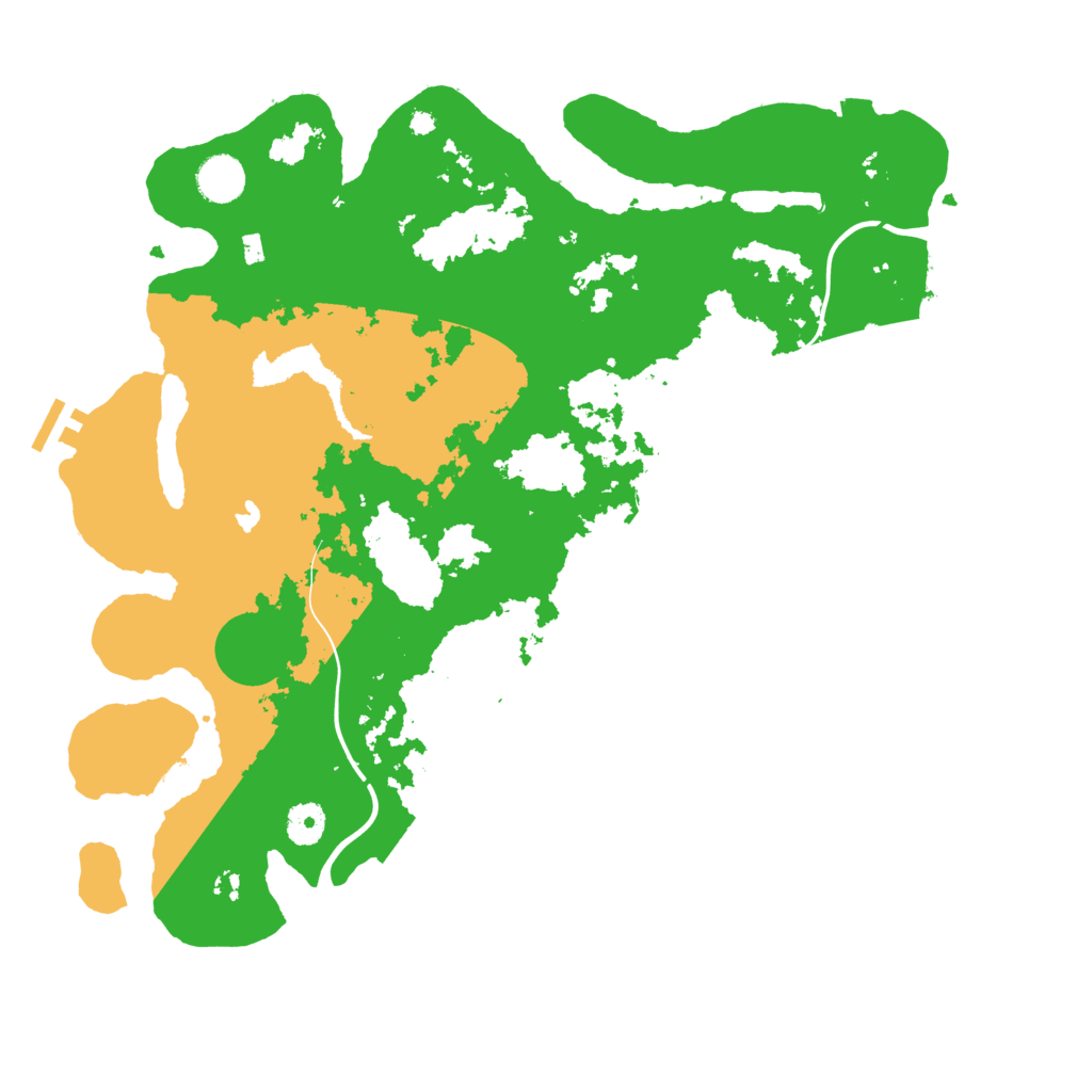 Biome Rust Map: Procedural Map, Size: 4000, Seed: 866157638