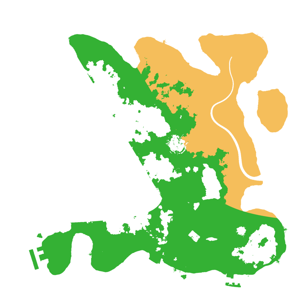 Biome Rust Map: Procedural Map, Size: 3000, Seed: 1389208360