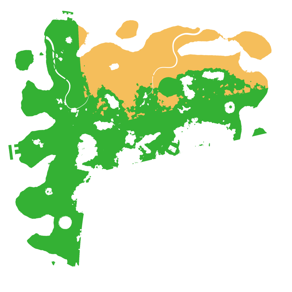Biome Rust Map: Procedural Map, Size: 4000, Seed: 948867185