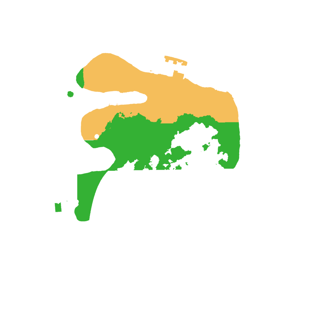 Biome Rust Map: Procedural Map, Size: 2000, Seed: 2013767933