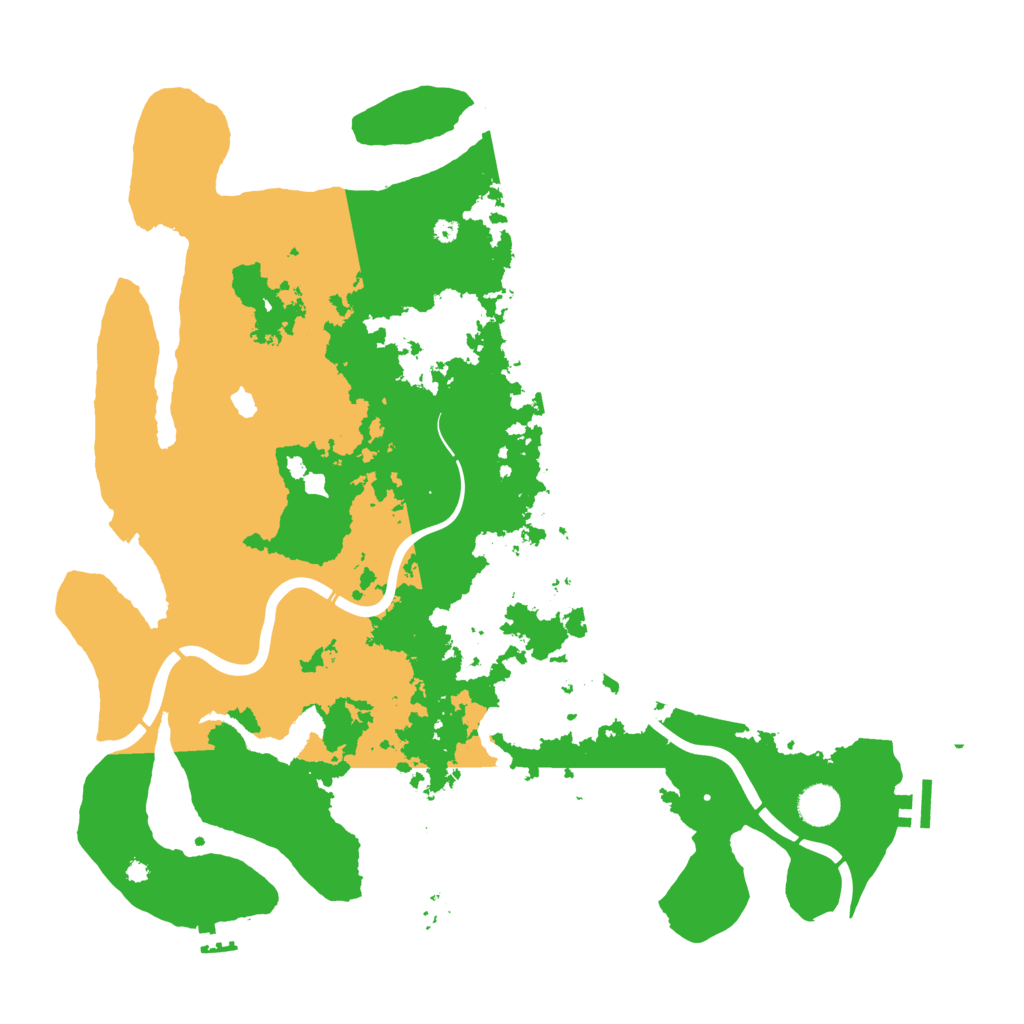 Biome Rust Map: Procedural Map, Size: 4250, Seed: 9112024