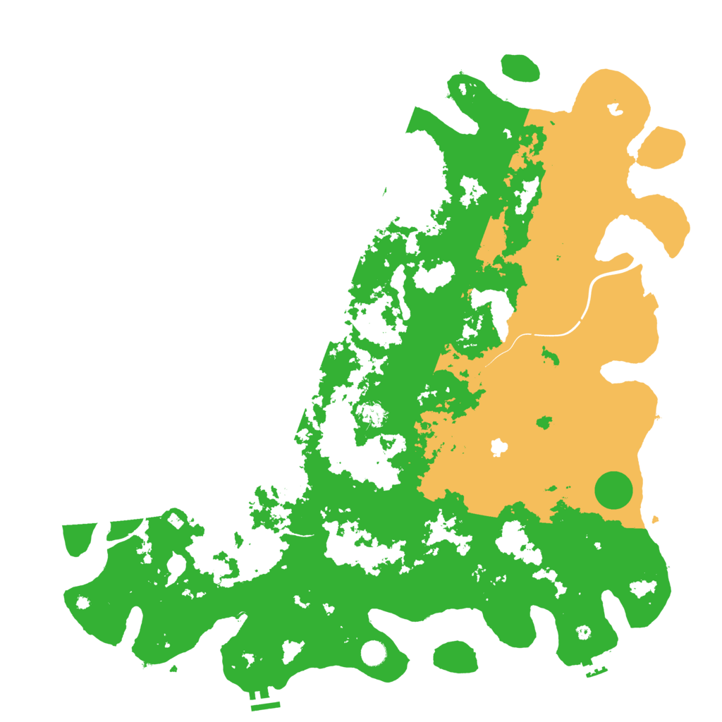 Biome Rust Map: Procedural Map, Size: 5000, Seed: 1059000621