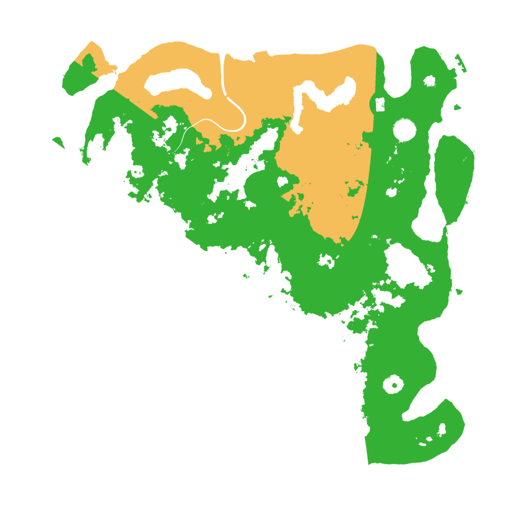 Biome Rust Map: Procedural Map, Size: 4000, Seed: 1016598960