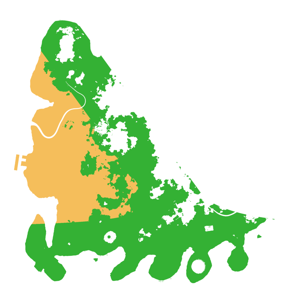 Biome Rust Map: Procedural Map, Size: 3900, Seed: 1979250495