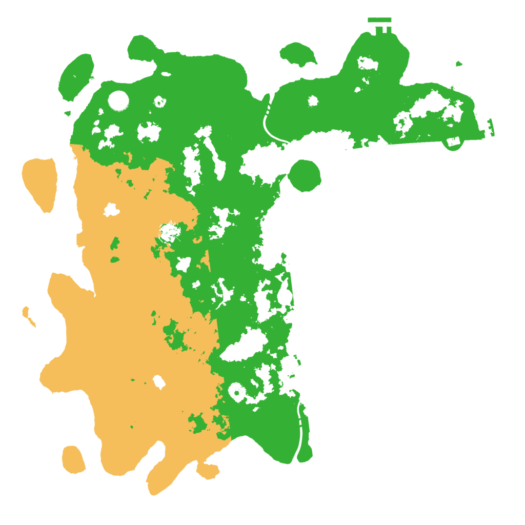 Biome Rust Map: Procedural Map, Size: 4500, Seed: 1731164685