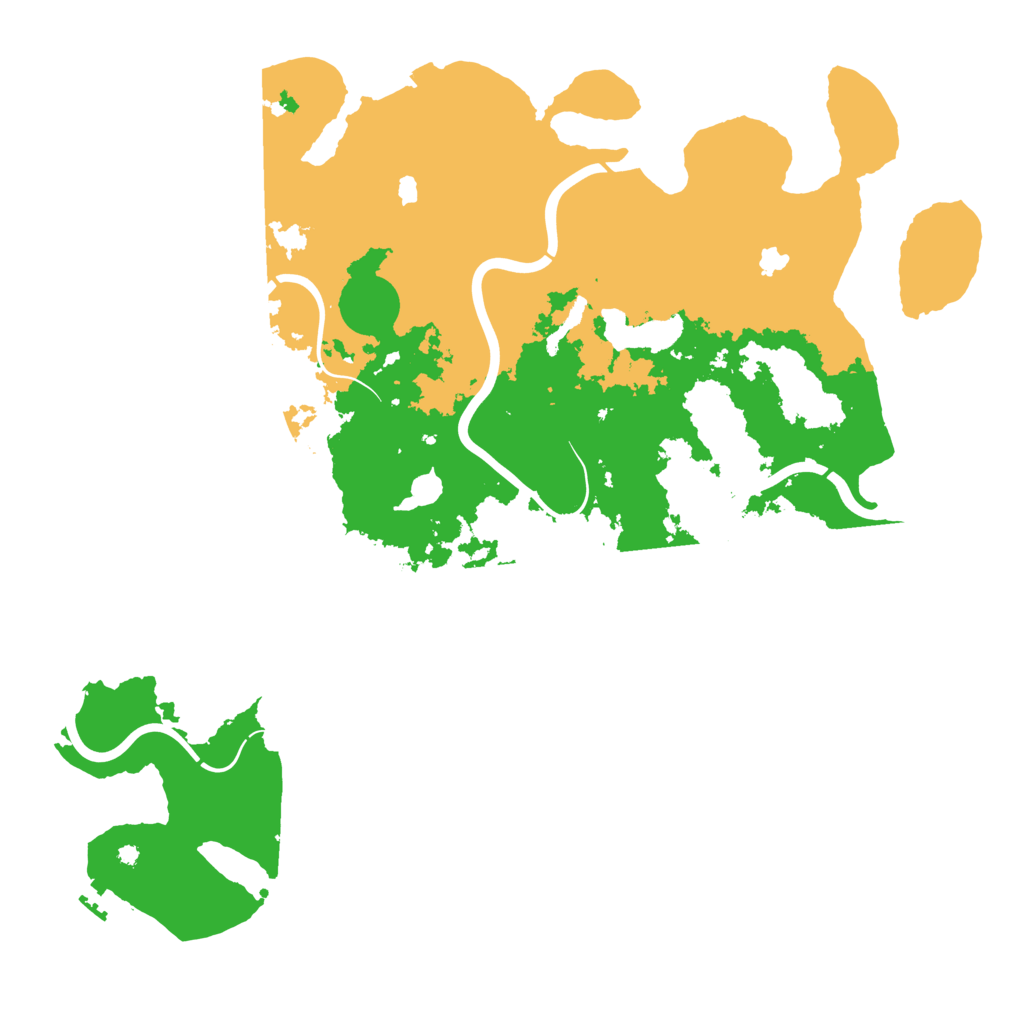 Biome Rust Map: Procedural Map, Size: 4500, Seed: 165950475