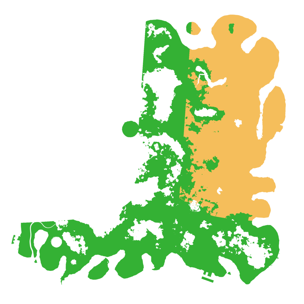 Biome Rust Map: Procedural Map, Size: 5000, Seed: 865436243