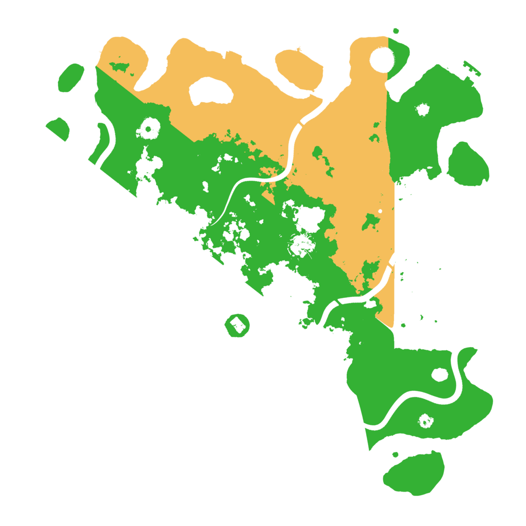 Biome Rust Map: Procedural Map, Size: 3750, Seed: 457039994