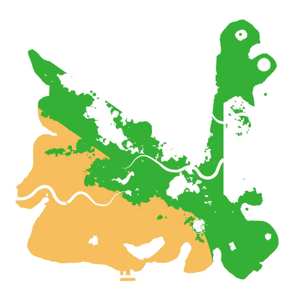 Biome Rust Map: Procedural Map, Size: 4000, Seed: 758679