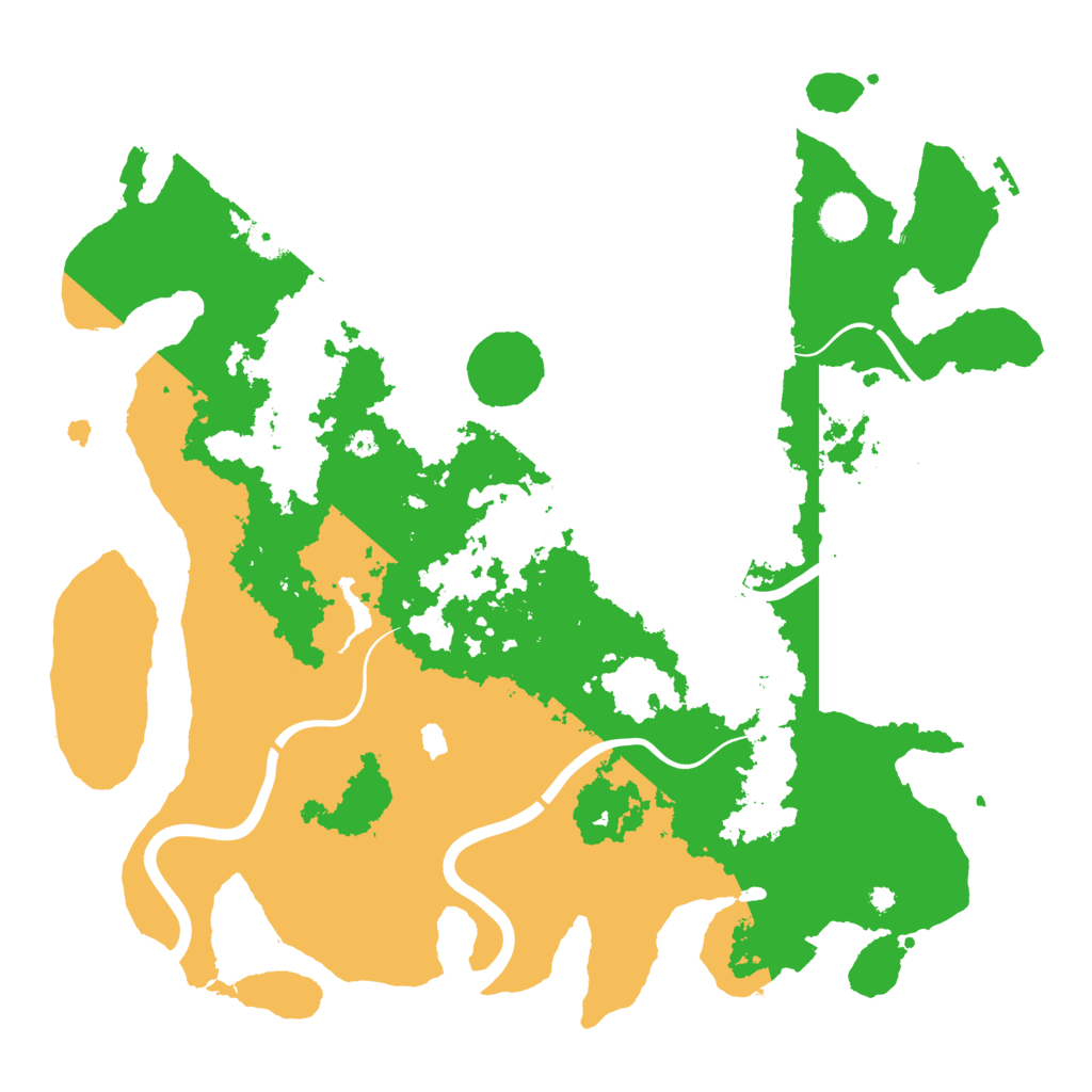 Biome Rust Map: Procedural Map, Size: 4000, Seed: 366510757