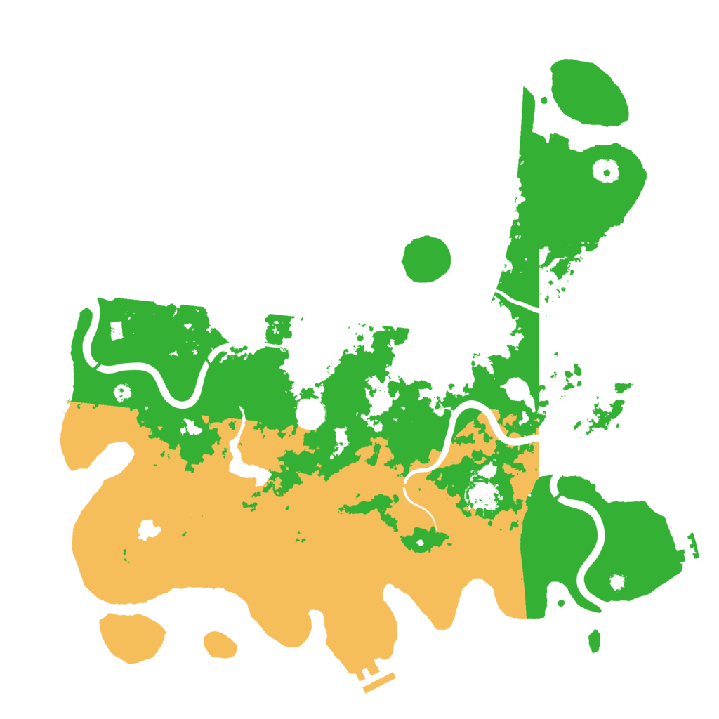 Biome Rust Map: Procedural Map, Size: 4250, Seed: 916282441