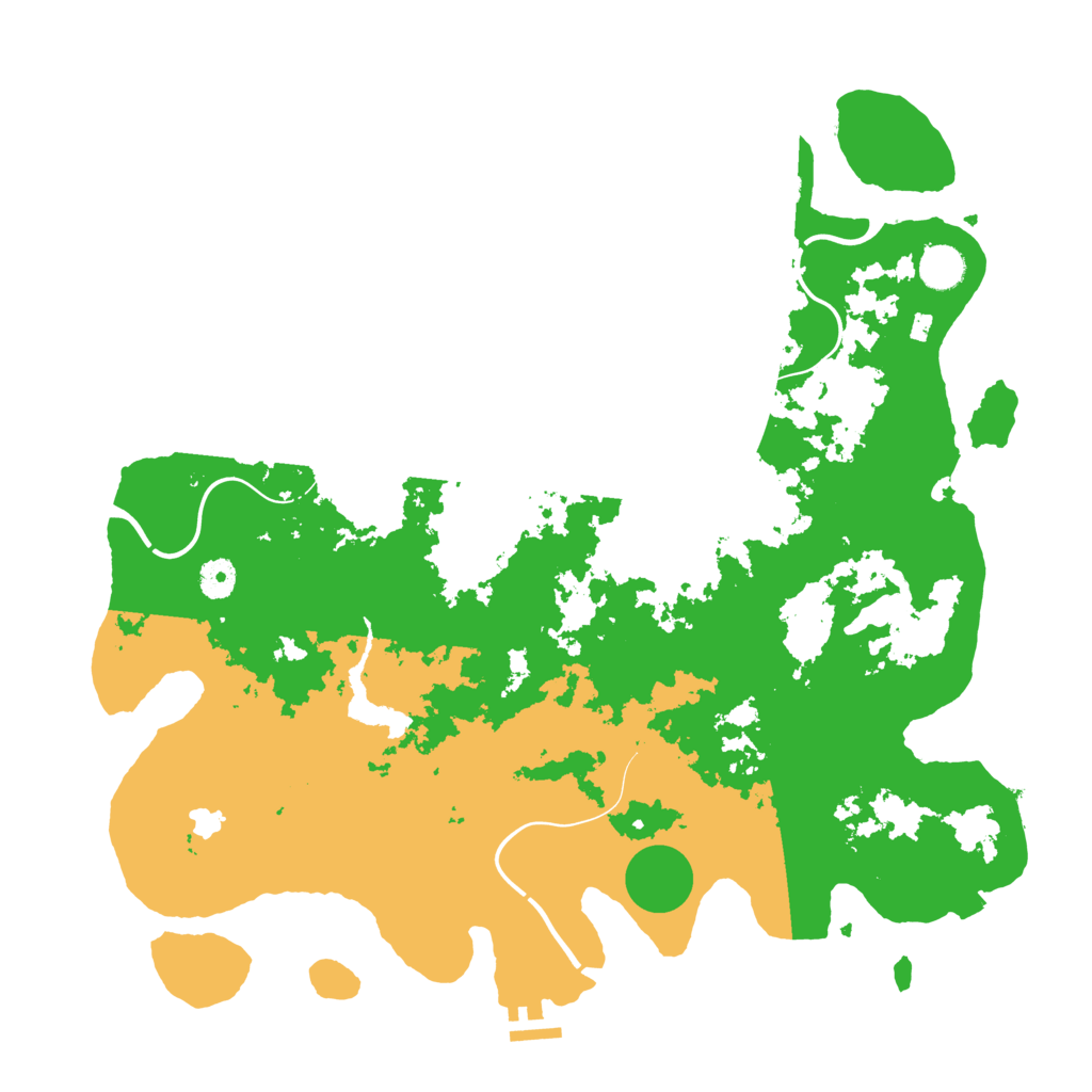 Biome Rust Map: Procedural Map, Size: 4250, Seed: 916282441