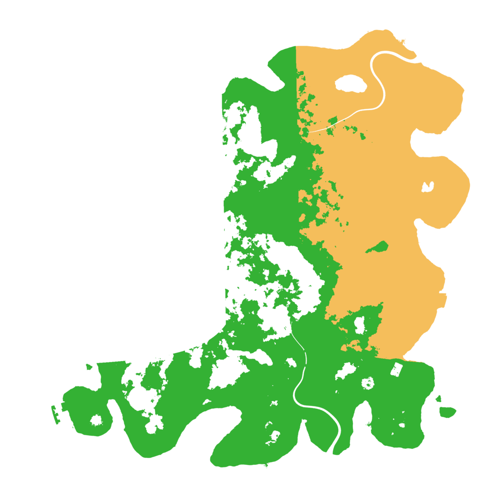 Biome Rust Map: Procedural Map, Size: 4000, Seed: 719478951