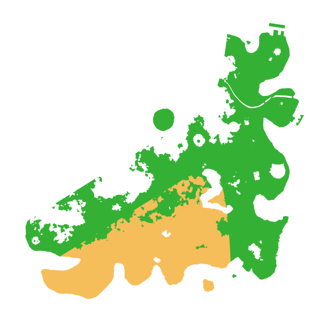 Biome Rust Map: Procedural Map, Size: 4000, Seed: 564272471