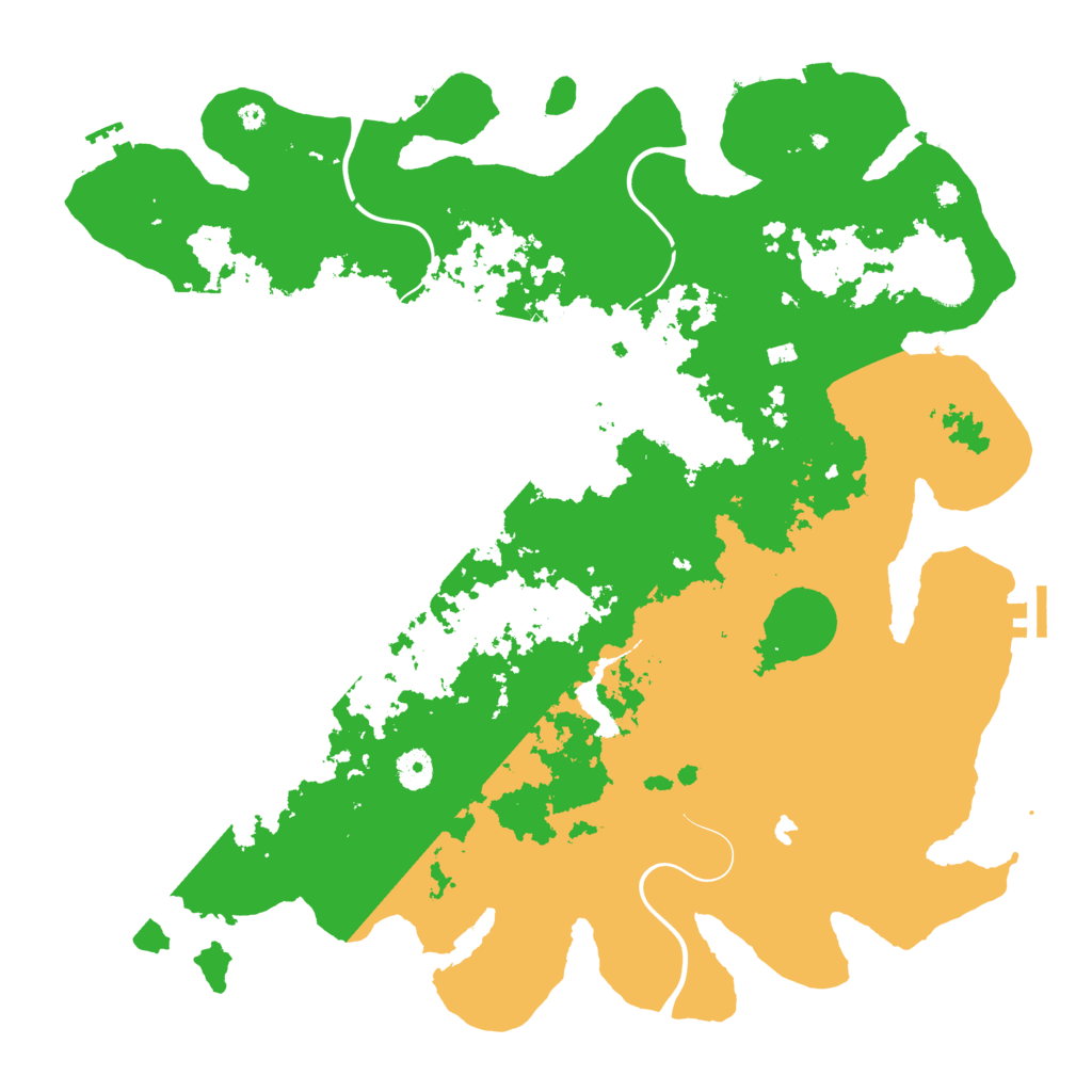 Biome Rust Map: Procedural Map, Size: 4250, Seed: 1184975767