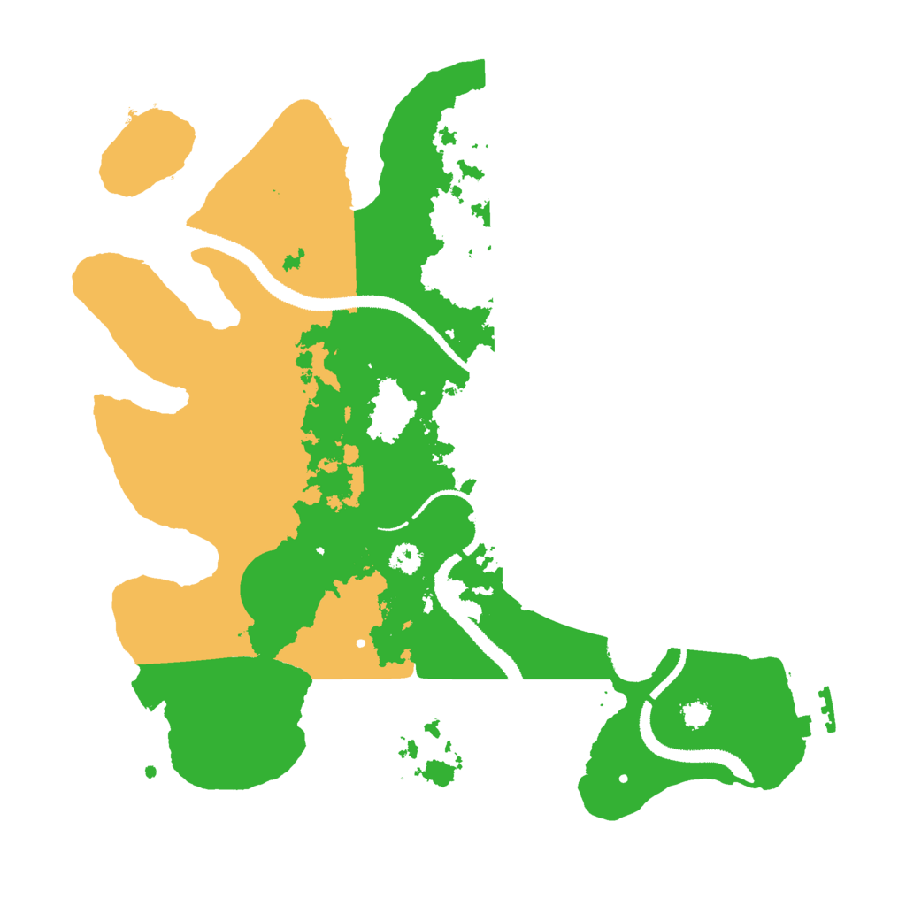 Biome Rust Map: Procedural Map, Size: 3000, Seed: 1783077816