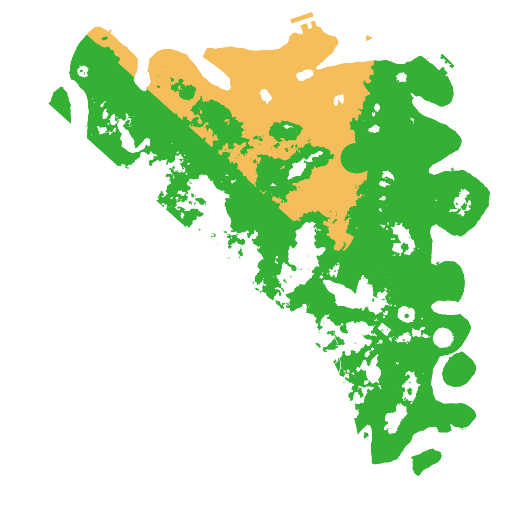 Biome Rust Map: Procedural Map, Size: 4500, Seed: 1129888865