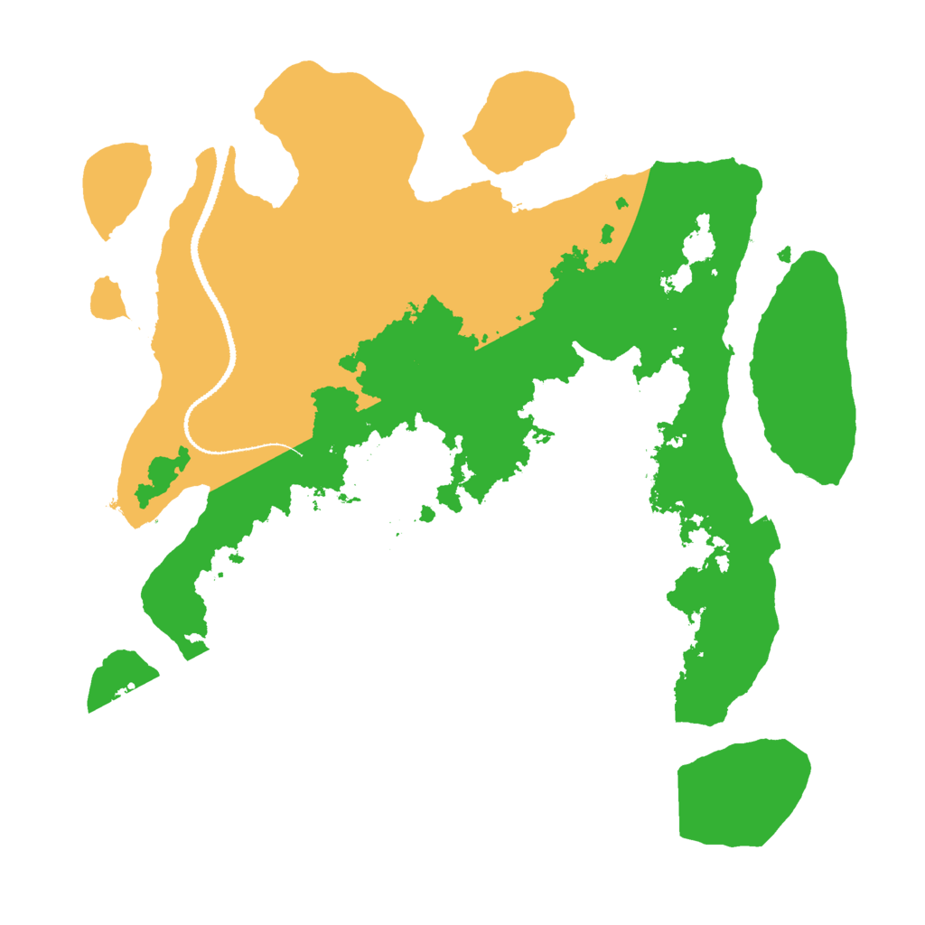 Biome Rust Map: Procedural Map, Size: 3000, Seed: 1776177920