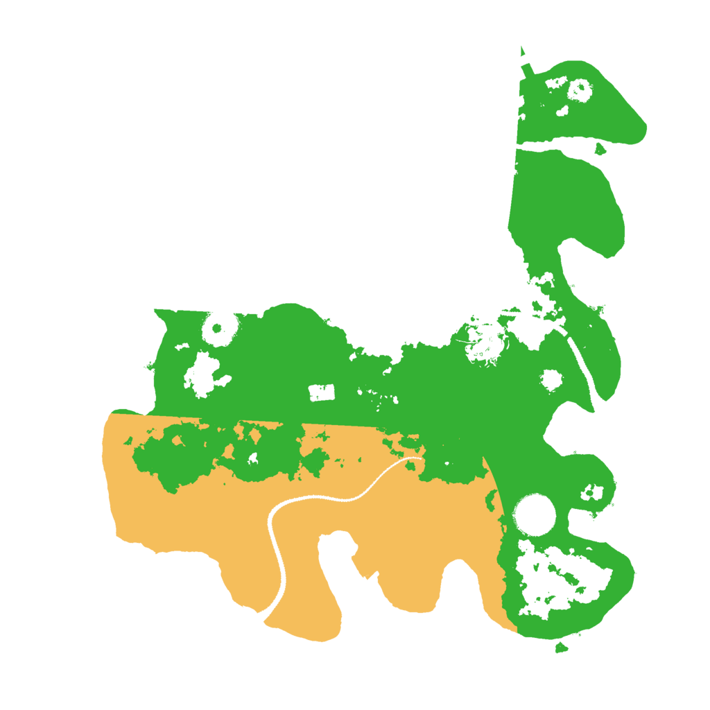 Biome Rust Map: Procedural Map, Size: 3000, Seed: 18330