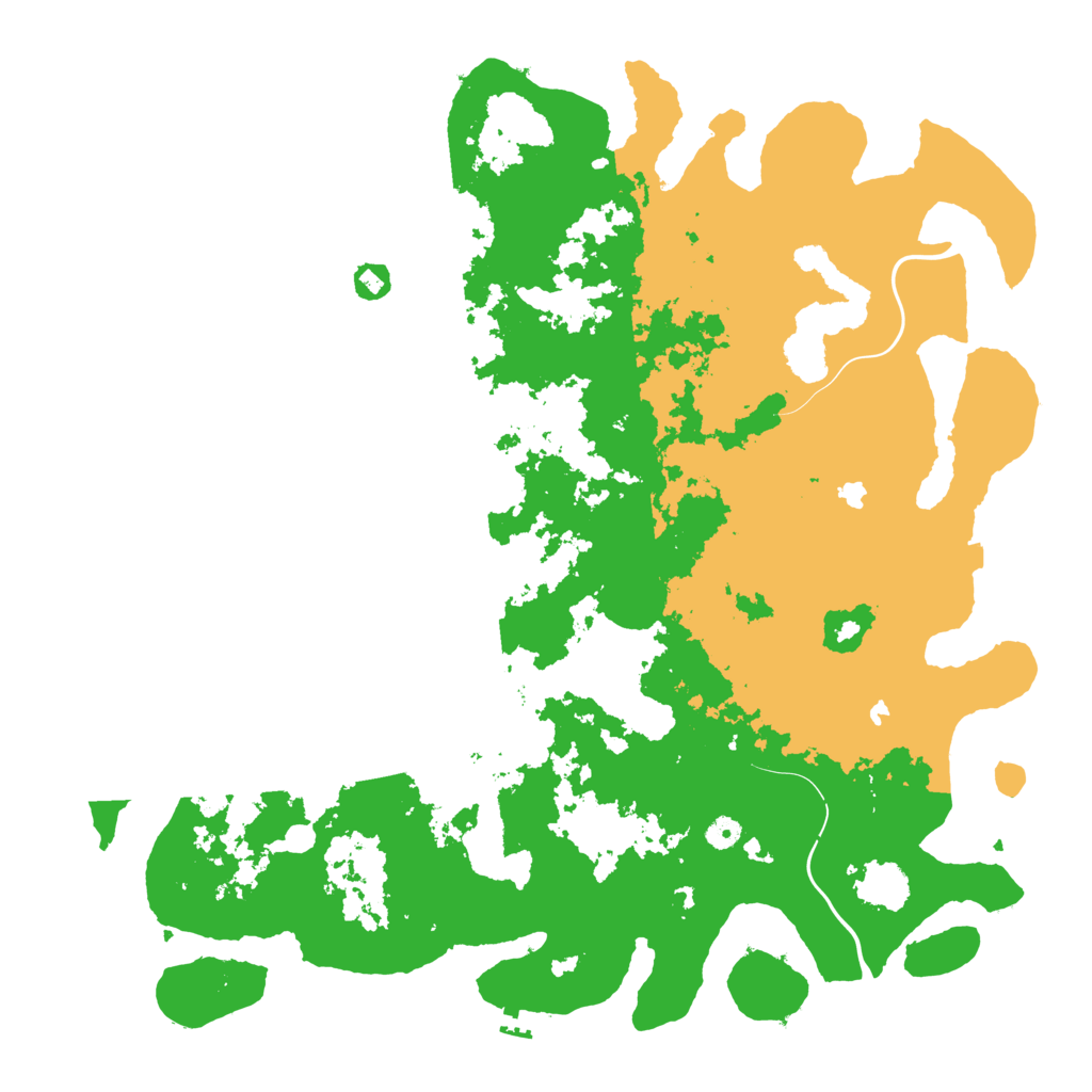 Biome Rust Map: Procedural Map, Size: 5000, Seed: 564534678