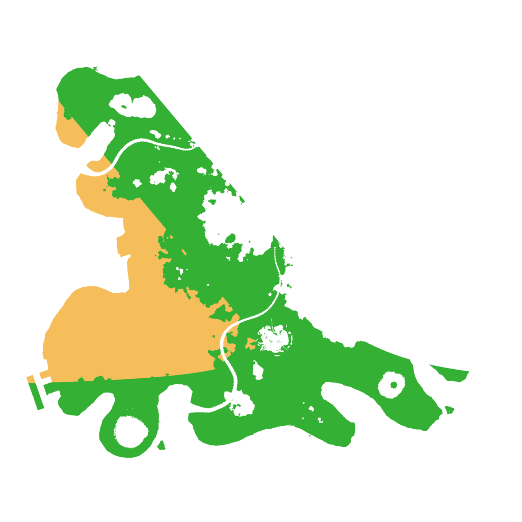 Biome Rust Map: Procedural Map, Size: 3000, Seed: 1322745829