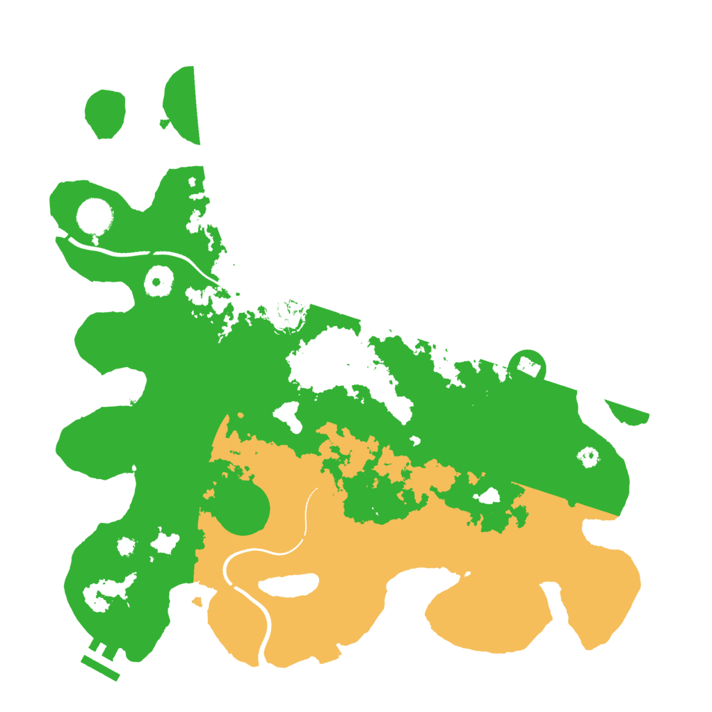 Biome Rust Map: Procedural Map, Size: 3500, Seed: 904022391