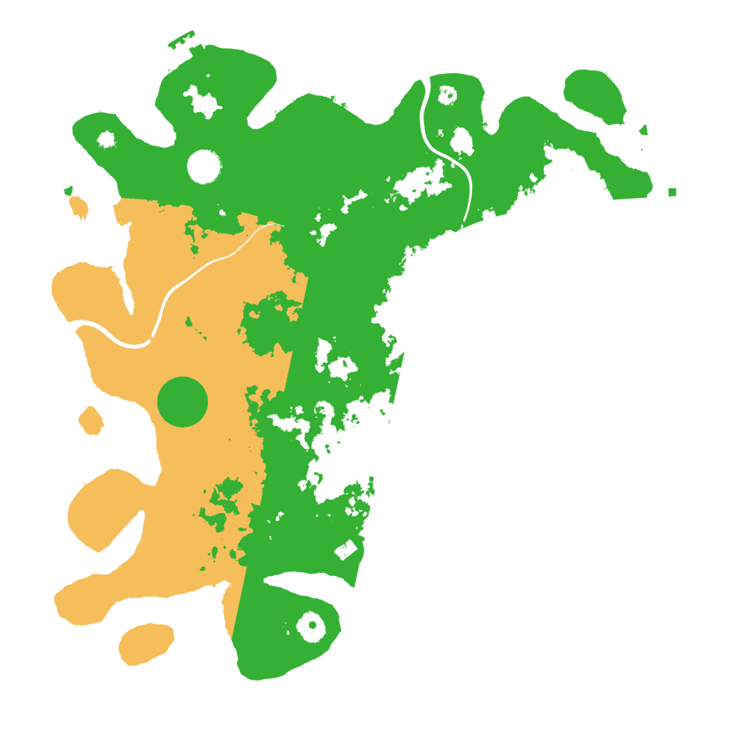 Biome Rust Map: Procedural Map, Size: 3800, Seed: 1196533164
