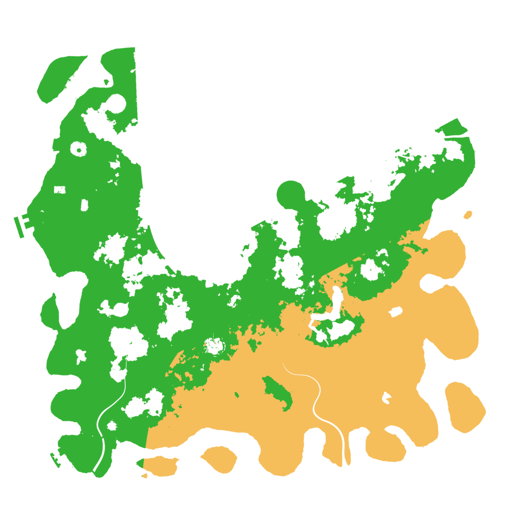 Biome Rust Map: Procedural Map, Size: 4750, Seed: 967543261